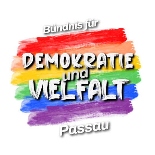 Logo des Bündnis für Demokratie und Vielfalt Passau